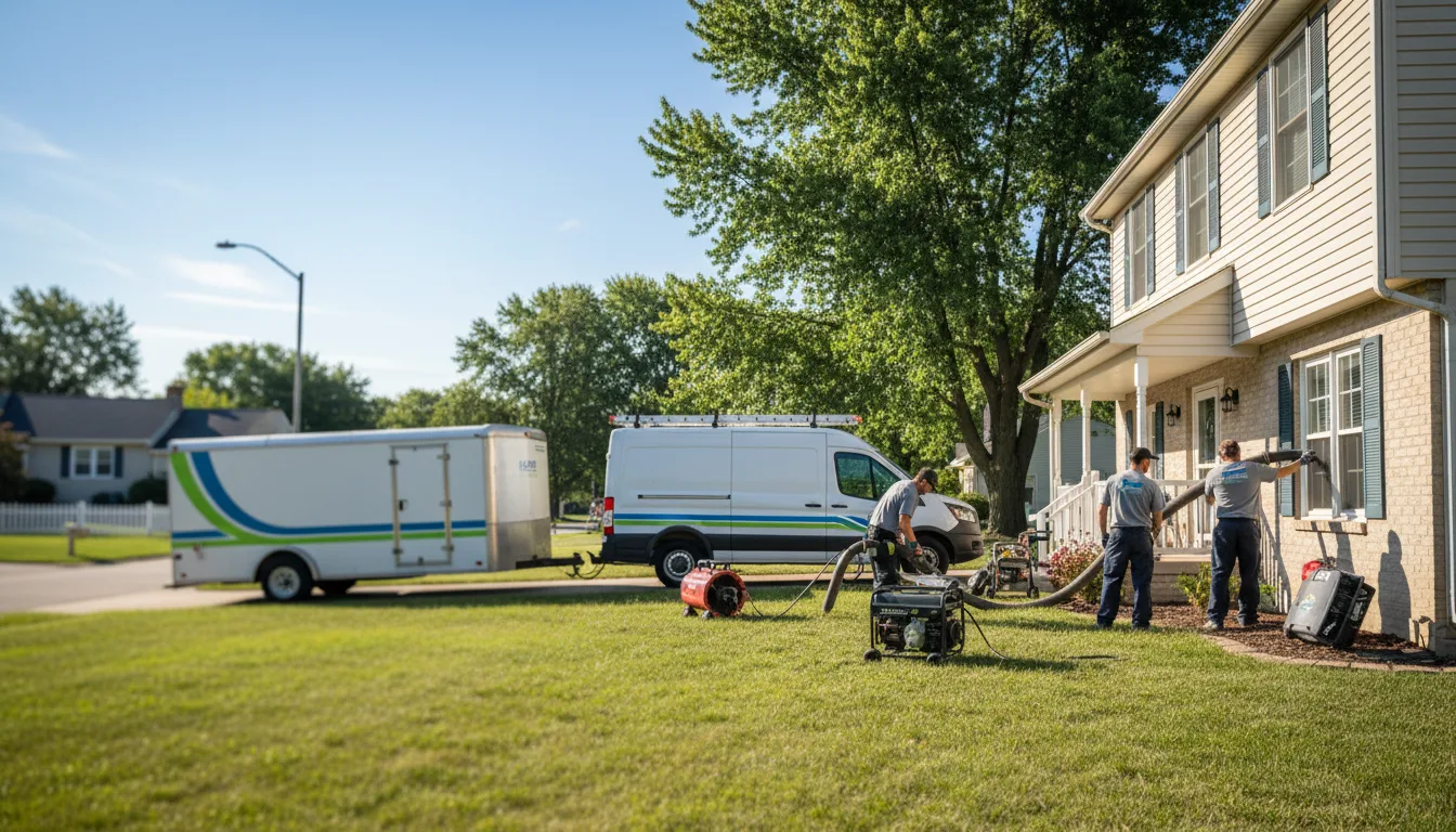 Flooded Basement Restoration And Cleanup With Repair in Farmville, NC near me